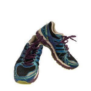 Asics Gel Kayano 20 Women's Size 7 Blue Purple Black Mesh Running sneakers Shoes